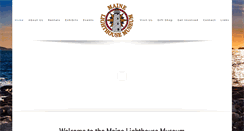 Desktop Screenshot of mainelighthousemuseum.org
